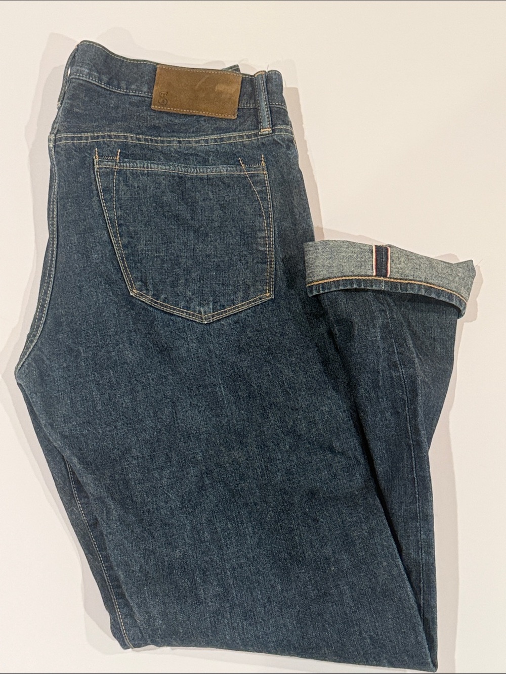 Todd Snyder Indigo Jeans Made with   Selvedge Denim Size 32x32 Slim Fit